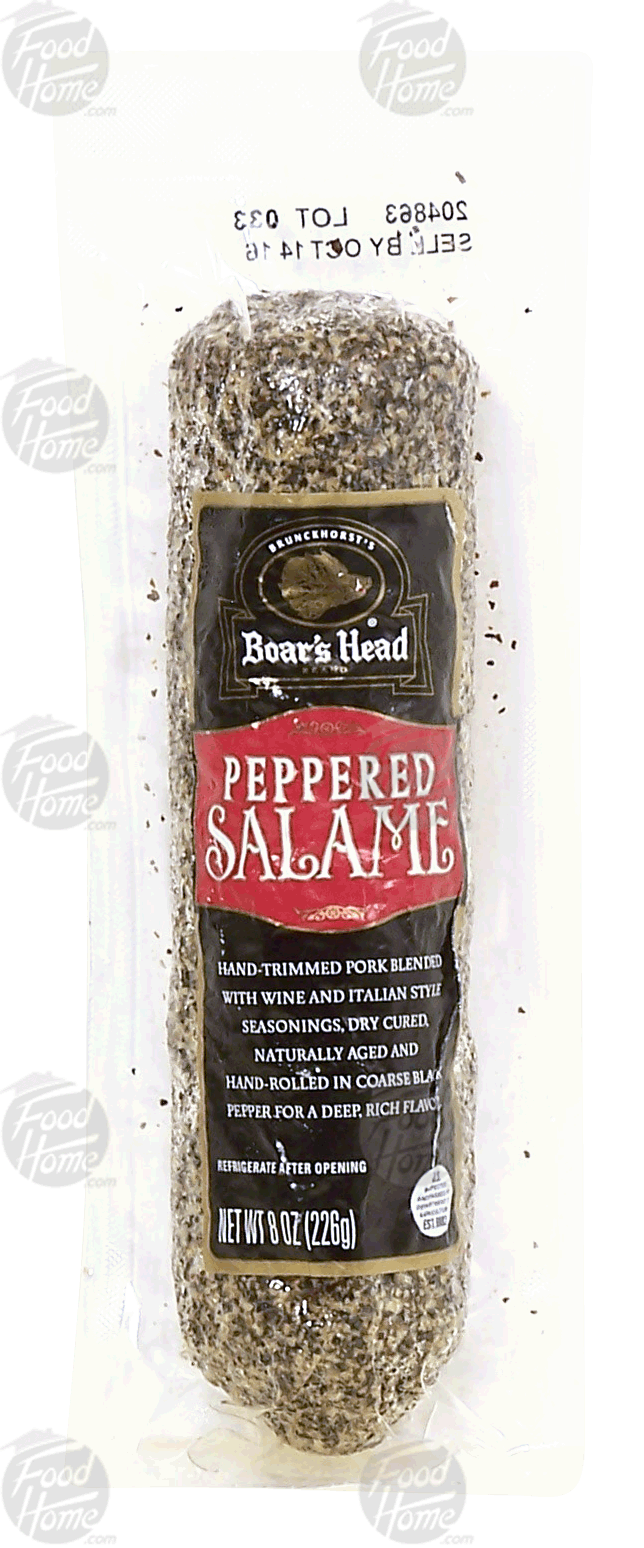 Boar's Head  peppered salame Full-Size Picture